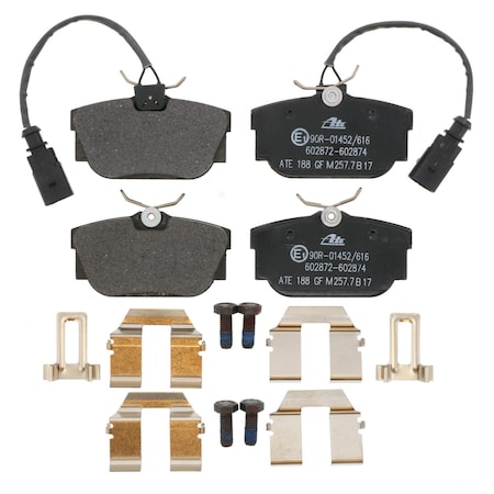 Ate Brake Pad Set, 602872 602872